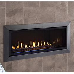 32" Jade IntelliFire Touch Direct Vent Linear Fireplace  (Electronic Ignition) - Majestic