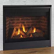 32" Quartz Traditional IntelliFire Touch Direct Vent Fireplace  (Electronic Ignition) - Majestic