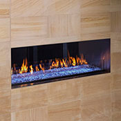 48" Palazzo See-Thru IntelliFire Outdoor Ventless Linear Fireplace (Electronic Ignition) - Monessen