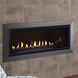 32" Jade IntelliFire Touch Direct Vent Linear Fireplace  (Electronic Ignition) - Majestic