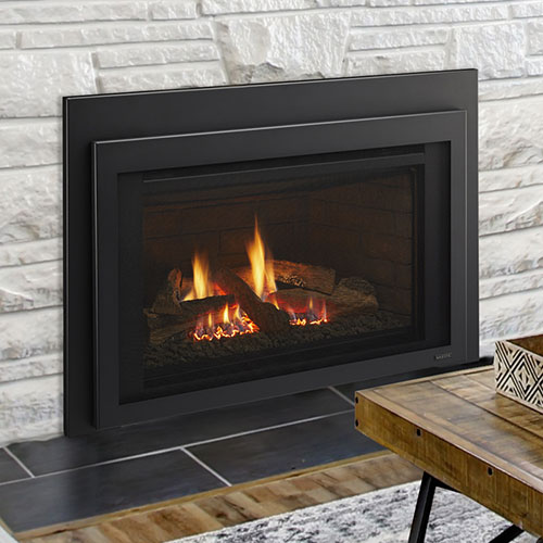 30 Jasper Direct Vent Fireplace Insert (Electronic Ignition) - Majestic