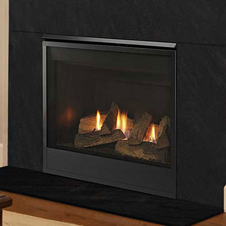 32" Mercury Intellifire Traditional Direct Vent Fireplace  (Electronic Ignition) - Majestic