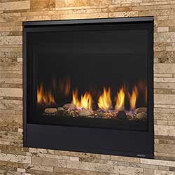 36" Quartz Traditional IntelliFire Touch Direct Vent Fireplace  (Electronic Ignition) - Majestic