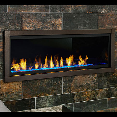 60" Artisan IntelliFire Plus Vent Free Linear Fireplace (Electronic Ignition) - Monessen