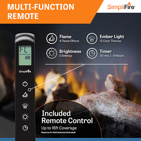 Forum 43 OutdoorLinear Electric Fireplace - SimpliFire