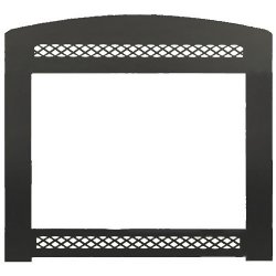 42" Classic Arched Front, Black Texture - Monessen