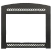 36" Classic Arched Front, Black Texture - Monessen