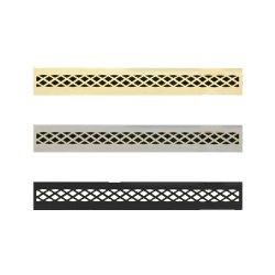 32" Classic Filigree Panels, Black - Monessen