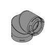 Dura-Vent Pro 90 Degree; Elbow Galvanized (4" x 6 5/8")